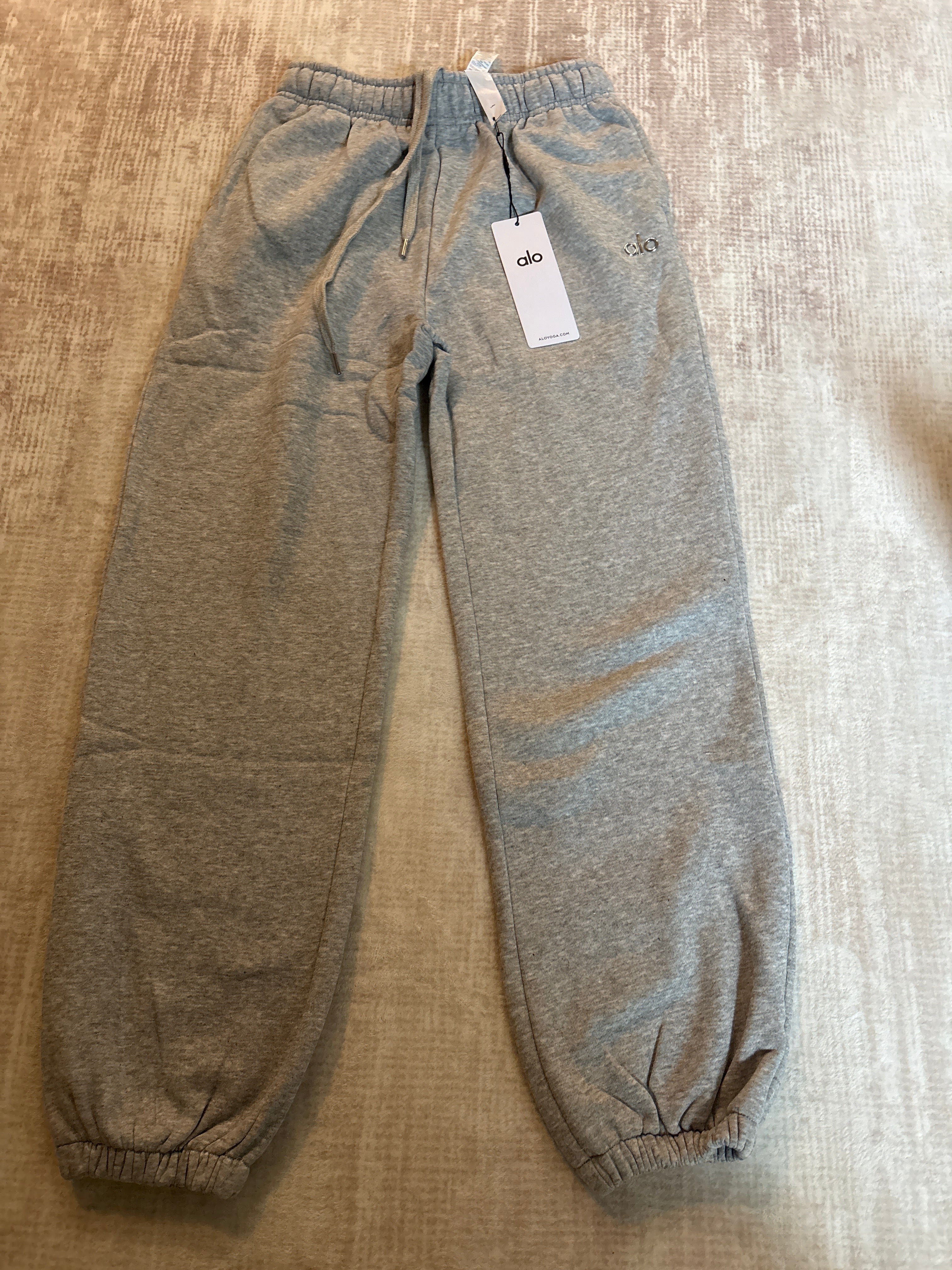 gray alo pants